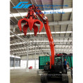 Multi Application Excavator with Grab for Steel, Bulk